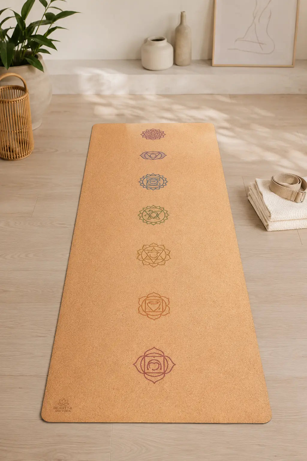 Premium Cork Yoga Mat – Eco-Friendly Non-Slip Yoga Mat Wiio