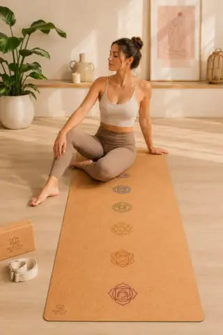Premium Cork Yoga Mat – Eco-Friendly Non-Slip Yoga Mat Wiio