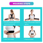 Invisible Posture Corrector – Adjustable Back & Shoulder Support Brace - Health & Wellness - Beauty and Yoga