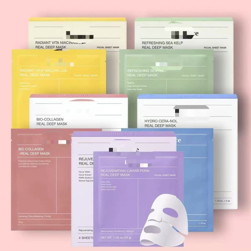 Korean Bio-Collagen Mask Set – Deep Repair & Hydrating Korean Sheet Mask - Skincare Masks - Beauty and Yoga