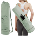 Multifunctional Yoga Mat Bag with bottle pocket – Sports Carry Bag - Yoga Accessories - Beauty and Yoga