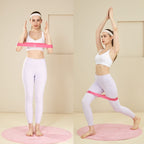 Resistance Bands Set – 5-Piece Fitness & Yoga Loop Bands with Carry Bag - Fitness Accessories - Beauty and Yoga